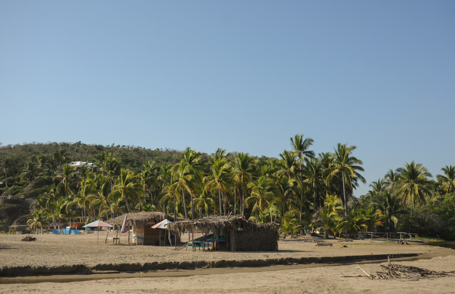 Playa de Boca de Iguanas en Costalegre