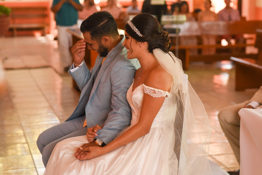 Momento de boda en La Manzanilla
